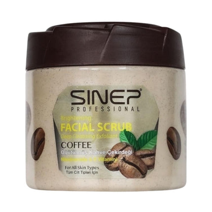 SINEP Brightening Facial Scrub 400ml - Coffee
