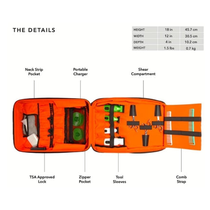 Cocco Mobile Barber Station Backpack