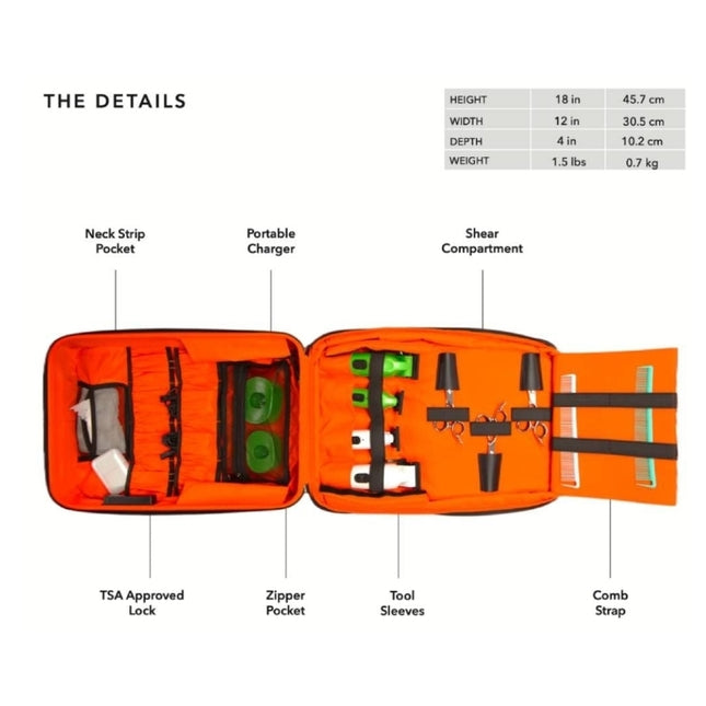 Cocco Mobile Barber Station Backpack