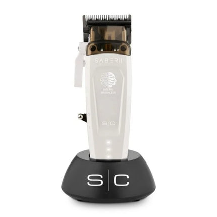 Gamma+ StyleCraft Saber 2.0 Digital Brushless Motor Clipper – White (Limited Edition)
