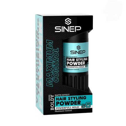 SINEP Boldy Hair Styling Powder – S6 Turquoise (Powerful Hold)