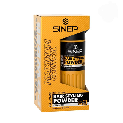 SINEP Pro-Care Hair Styling Powder – S3 Orange (Maximum Control)