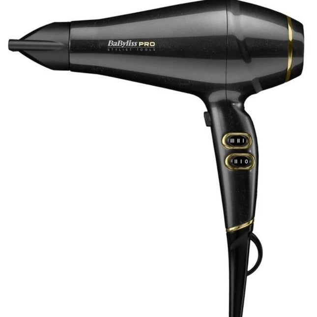 BaByliss Pro Keratin Lustre Hair Dryer Black Shimmer