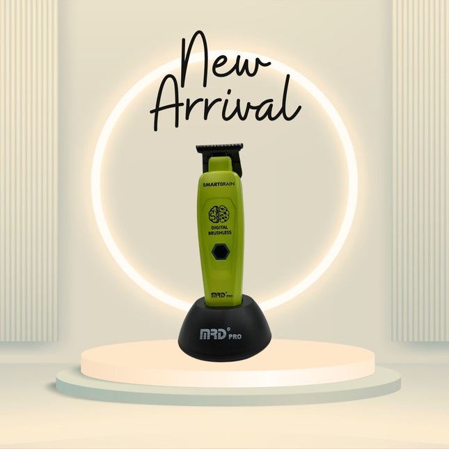 MRD PRO SMARTBRAIN Professional Metal Trimmer with Brushless Motor - Green