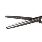 Samurai Shinto Black Thinning Scissors 6 Inch