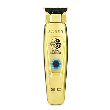 StyleCraft SC Saber Cordless Digital Brushless Motor Metal Trimmer - Gold